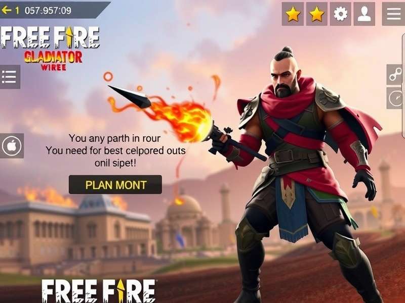 Free Fire Elite Gladiator gameplay screenshot